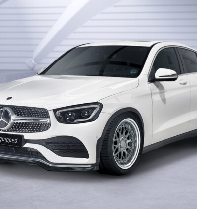 Lame de parechoc avant pour Mercedes-Benz GLC (C253 / X253) AMG-Line (facelift / Modellpflege) (depuis 2019) - Fabriqué en ABS (6 finitions au choix)