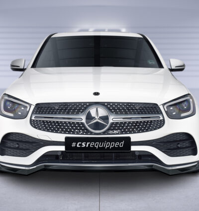 Lame de parechoc avant pour Mercedes-Benz GLC (C253 / X253) AMG-Line (facelift / Modellpflege) (depuis 2019) - Fabriqué en ABS (6 finitions au choix)