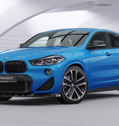 Lame de parechoc avant pour BMW X2 F39 Pack M (depuis 2018) - Fabriqué en ABS (6 finitions au choix)