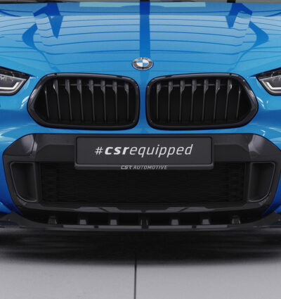 Lame de parechoc avant pour BMW X2 F39 Pack M (depuis 2018) - Fabriqué en ABS (6 finitions au choix)