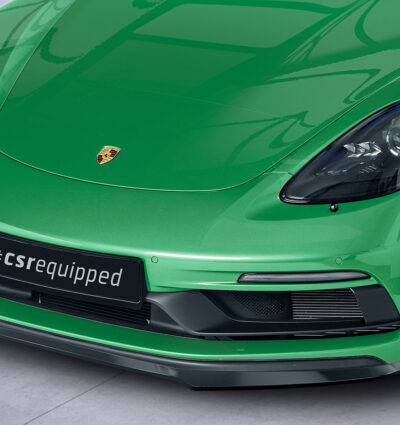 Lame de parechoc avant pour Porsche 718 Cayman 982 / 718 Boxster 982 GTS 4.0 (depuis 2016) - Fabriqué en ABS (6 finitions au choix)