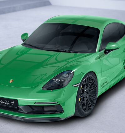 Lame de parechoc avant pour Porsche 718 Cayman 982 / 718 Boxster 982 GTS 4.0 (depuis 2016) - Fabriqué en ABS (6 finitions au choix)