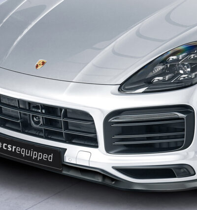 Lame de parechoc avant pour Porsche Cayenne P0536 / 9YA Cayenne / Cayenne S / Cayenne E-Hybrid / Turbo / Turbo S (depuis 2017) - Fabriqué en ABS (6 finitions au choix)