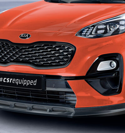 Lame de parechoc avant pour Kia Sportage QLE toutes carrosseries (facelift) (depuis 07/2018) - Fabriqué en ABS (6 finitions au choix)