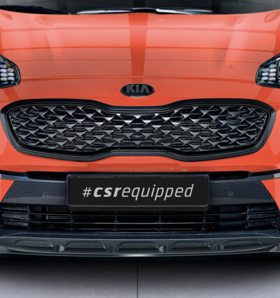 Lame de parechoc avant pour Kia Sportage QLE toutes carrosseries (facelift) (depuis 07/2018) - Fabriqué en ABS (6 finitions au choix)