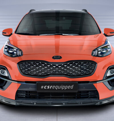 Lame de parechoc avant pour Kia Sportage QLE toutes carrosseries (facelift) (depuis 07/2018) - Fabriqué en ABS (6 finitions au choix)