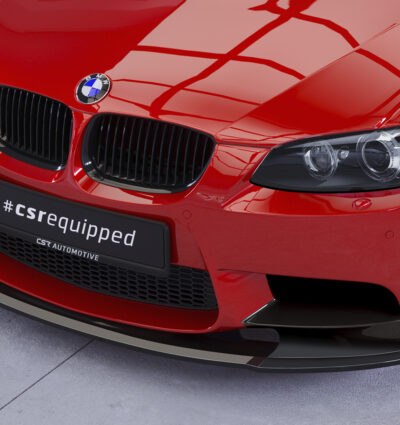 Lame de parechoc avant pour BMW M3 E90 / E92 / E93 uniquement avec ajout avant M Performance (09/2007-09/2013) - Fabriqué en ABS (6 finitions au choix)