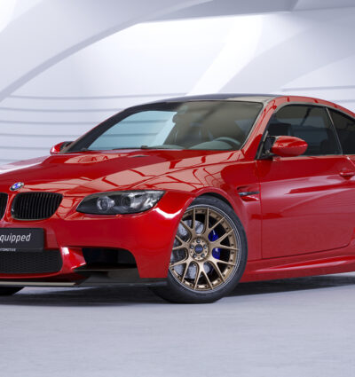 Lame de parechoc avant pour BMW M3 E90 / E92 / E93 uniquement avec ajout avant M Performance (09/2007-09/2013) - Fabriqué en ABS (6 finitions au choix)