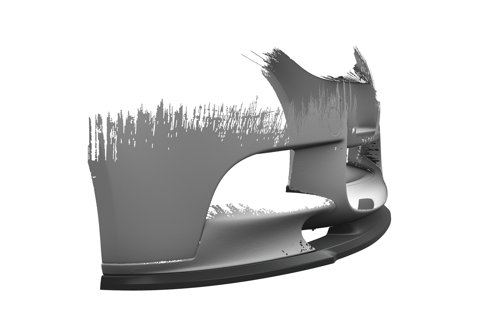 Lame de parechoc avant pour BMW M3 E90 / E92 / E93 uniquement avec ajout avant M Performance (09/2007-09/2013) - Fabriqué en ABS (6 finitions au choix)
