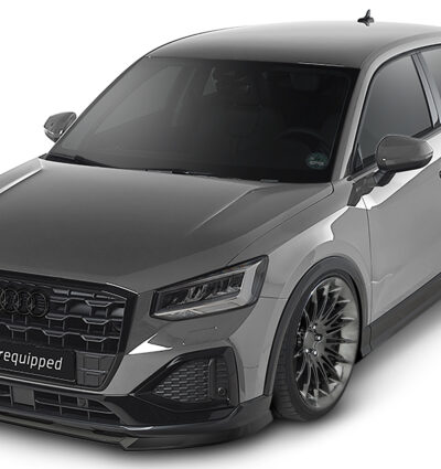 Lame de parechoc avant pour Audi Q2 GA facelift (depuis 2020) - Fabriqué en ABS (6 finitions au choix)