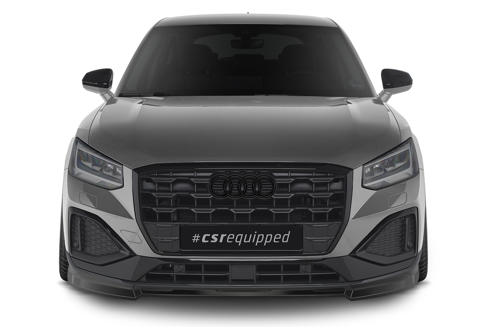Lame de parechoc avant pour Audi Q2 GA facelift (depuis 2020) - Fabriqué en ABS (6 finitions au choix)