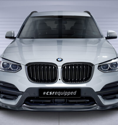 Lame de parechoc avant pour BMW X3 G01 préfacelift (préfacelift) (2017-2021) - Fabriqué en ABS (6 finitions au choix)