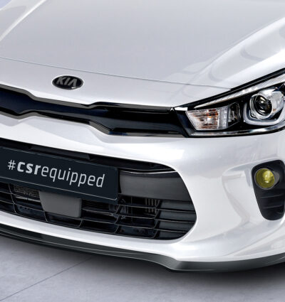 Lame de parechoc avant pour Kia Rio 4 (YB) toutes carrosseries (préfacelift) (2017-2020) - Fabriqué en ABS (6 finitions au choix)