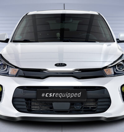 Lame de parechoc avant pour Kia Rio 4 (YB) toutes carrosseries (préfacelift) (2017-2020) - Fabriqué en ABS (6 finitions au choix)