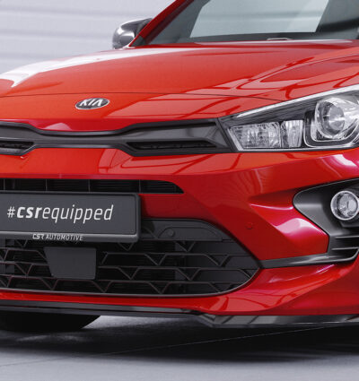 Lame de parechoc avant pour Kia Rio 4 (YB) toutes carrosseries (facelift) (depuis 2020) - Fabriqué en ABS (6 finitions au choix)