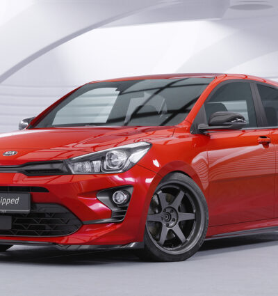 Lame de parechoc avant pour Kia Rio 4 (YB) toutes carrosseries (facelift) (depuis 2020) - Fabriqué en ABS (6 finitions au choix)