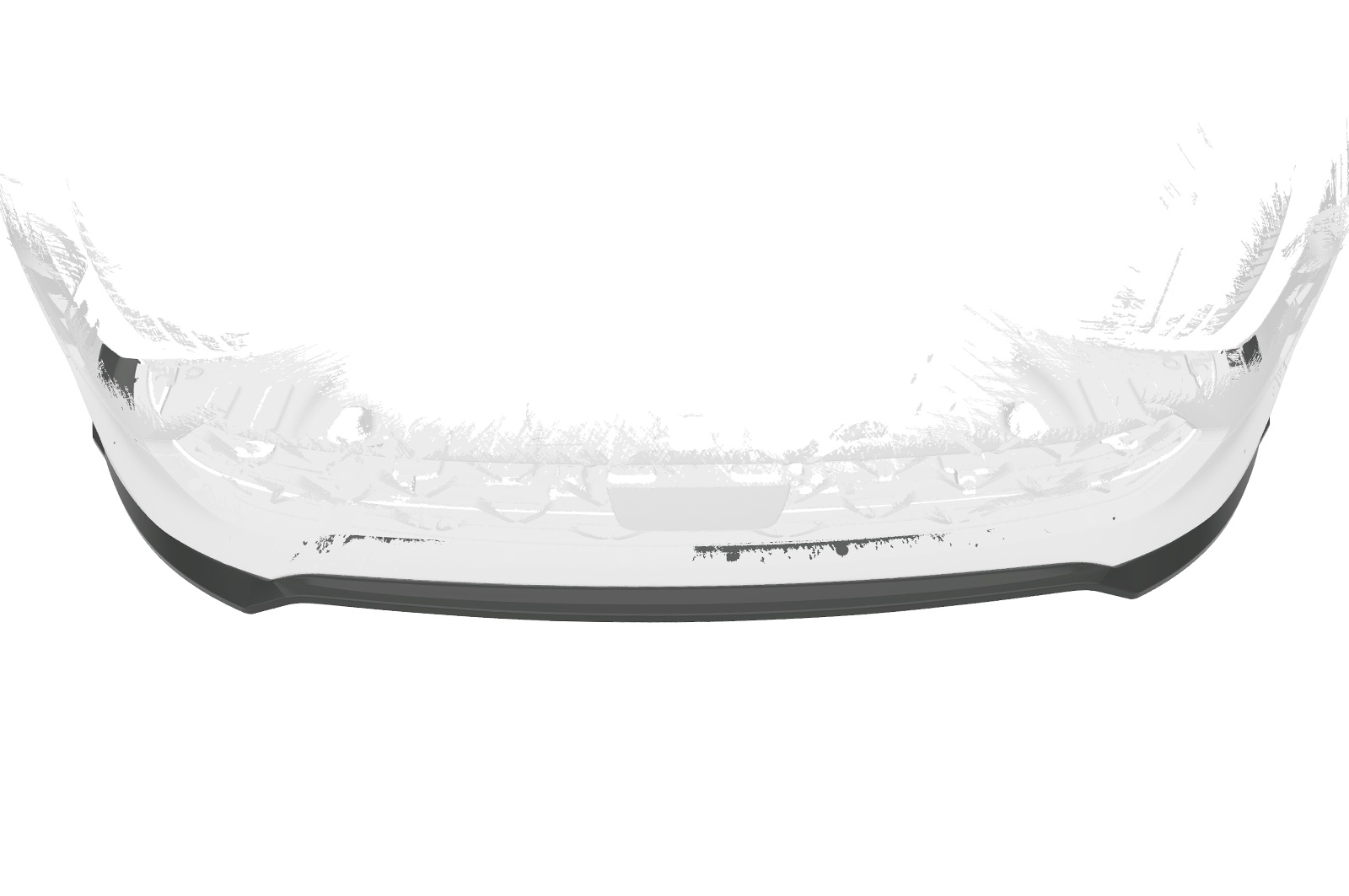 Lame de parechoc avant pour Kia Rio 4 (YB) toutes carrosseries (facelift) (depuis 2020) - Fabriqué en ABS (6 finitions au choix)