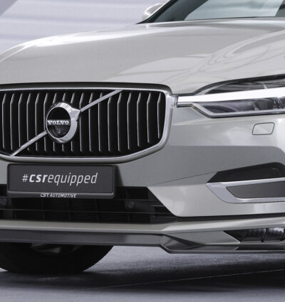 Lame de parechoc avant pour Volvo XC60 II (SPA) toutes carrosseries (préfacelift) (2017-2021) - Fabriqué en ABS (6 finitions au choix)