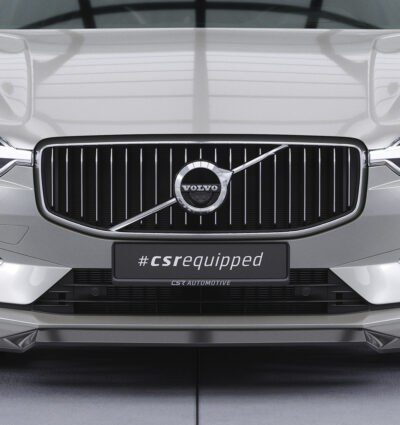 Lame de parechoc avant pour Volvo XC60 II (SPA) toutes carrosseries (préfacelift) (2017-2021) - Fabriqué en ABS (6 finitions au choix)