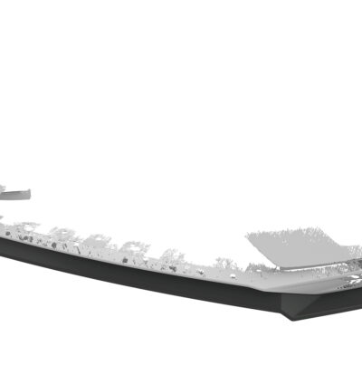 Lame de parechoc avant pour Volvo XC60 II (SPA) toutes carrosseries (préfacelift) (2017-2021) - Fabriqué en ABS (6 finitions au choix)
