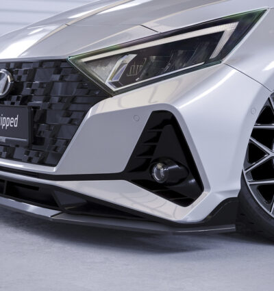 Lame de parechoc avant pour Hyundai I20 (BC3) N et N-Line (depuis 2021) - Fabriqué en ABS (6 finitions au choix)
