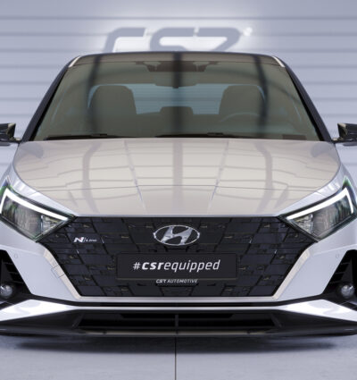 Lame de parechoc avant pour Hyundai I20 (BC3) N et N-Line (depuis 2021) - Fabriqué en ABS (6 finitions au choix)