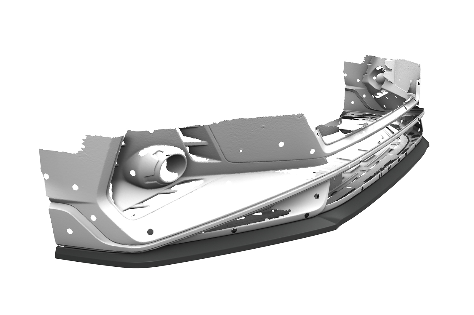 Lame de parechoc avant pour Hyundai I20 (BC3) N et N-Line (depuis 2021) - Fabriqué en ABS (6 finitions au choix)