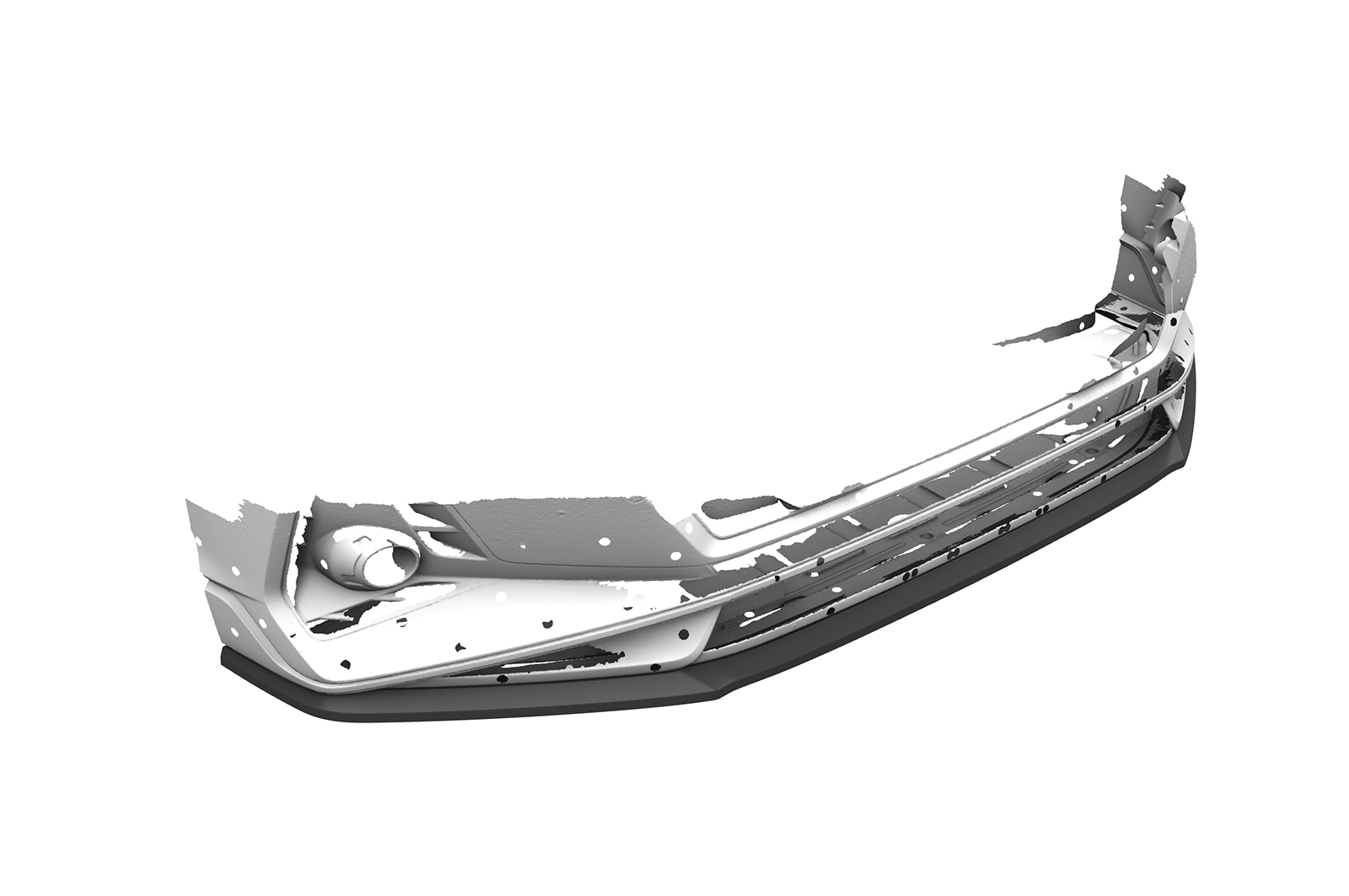 Lame de parechoc avant pour Hyundai I20 (BC3) N et N-Line (depuis 2021) - Fabriqué en ABS (6 finitions au choix)