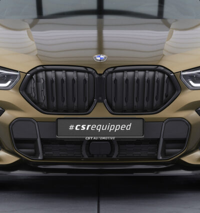 Lame de parechoc avant pour BMW X6 (G06) Pack M / M50i (depuis 2019) - Fabriqué en ABS (6 finitions au choix)