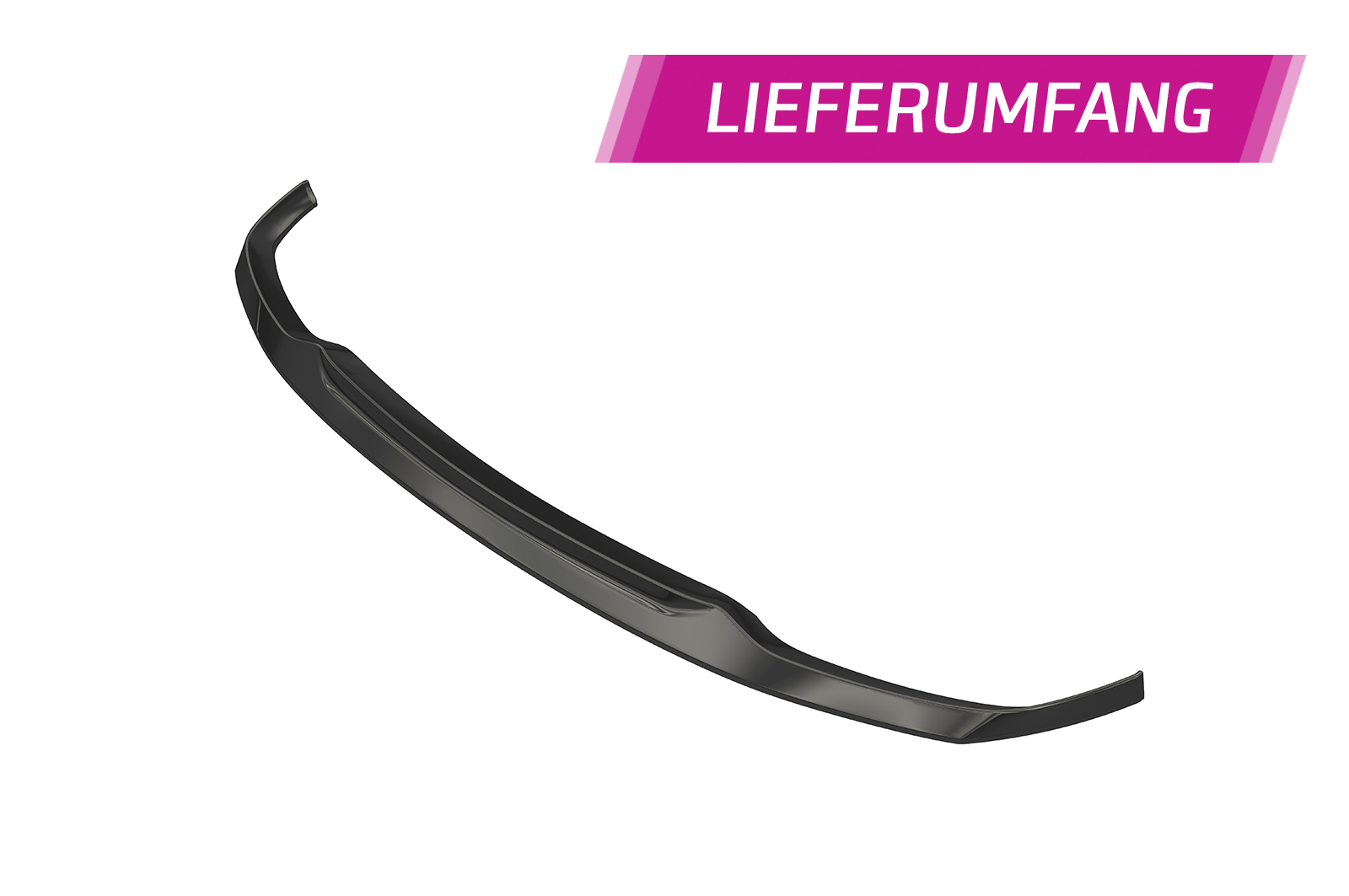 Lame de parechoc avant pour BMW X6 (G06) Pack M / M50i (depuis 2019) - Fabriqué en ABS (6 finitions au choix)
