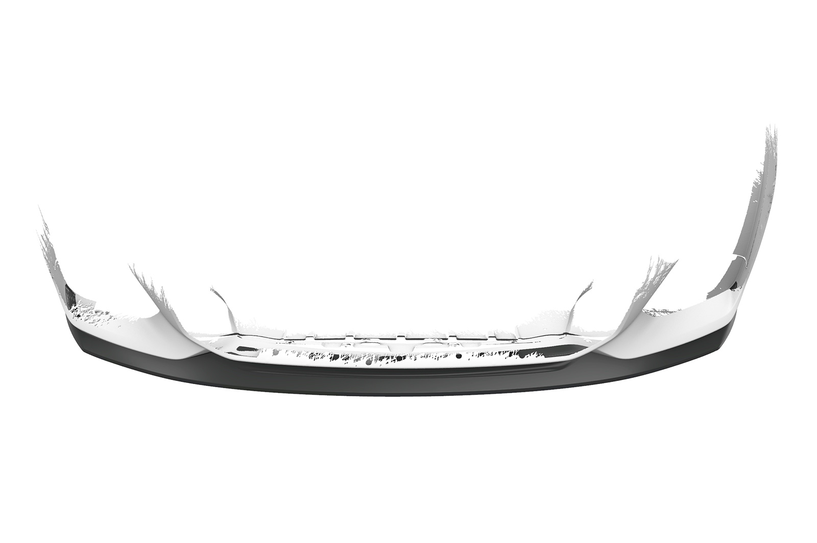Lame de parechoc avant pour BMW X6 (G06) Pack M / M50i (depuis 2019) - Fabriqué en ABS (6 finitions au choix)