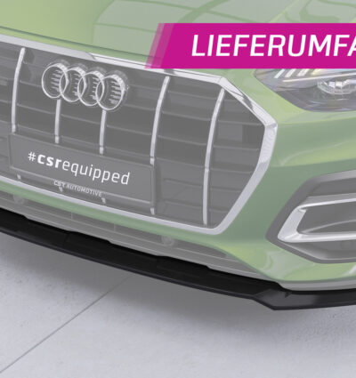 Lame de parechoc avant pour Audi Q5 (FYT) Sportback (depuis 03/2021) - Fabriqué en ABS (6 finitions au choix)