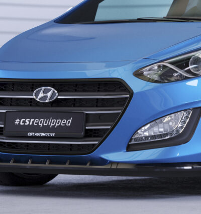 Lame de parechoc avant pour Hyundai I30 (GD) toutes carrosseries (10/2011-01/2017) - Fabriqué en ABS (6 finitions au choix)