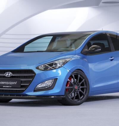 Lame de parechoc avant pour Hyundai I30 (GD) toutes carrosseries (10/2011-01/2017) - Fabriqué en ABS (6 finitions au choix)