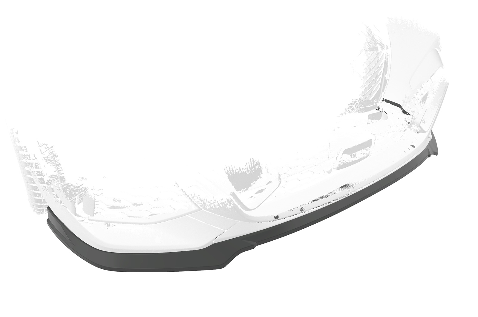 Lame de parechoc avant pour BMW Série 2 (F44) Gran coupé (M-Sport et M2) (depuis 2020) - Fabriqué en ABS (6 finitions au choix)