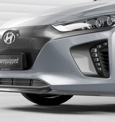 Lame de parechoc avant pour Hyundai Ioniq toutes carrosseries (facelift) (depuis 2019) - Fabriqué en ABS (6 finitions au choix)