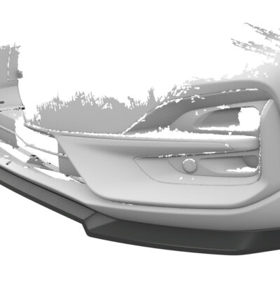 Lame de parechoc avant pour Ford Kuga 3 (Kuga '20) ST-Line / ST-Line X (depuis 2019) - Fabriqué en ABS (6 finitions au choix)
