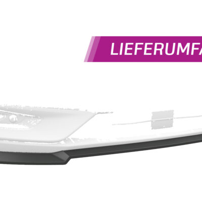 Lame de parechoc avant pour Ford Kuga 3 (Kuga '20) ST-Line / ST-Line X (depuis 2019) - Fabriqué en ABS (6 finitions au choix)
