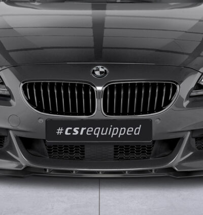 Lame de parechoc avant pour BMW Série 6 (F12 / F13 / F06) toutes carrosseries avec Pack M (2011-2018) - Fabriqué en ABS (6 finitions au choix)
