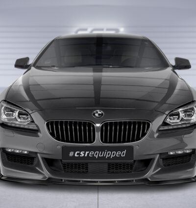 Lame de parechoc avant pour BMW Série 6 (F12 / F13 / F06) toutes carrosseries avec Pack M (2011-2018) - Fabriqué en ABS (6 finitions au choix)