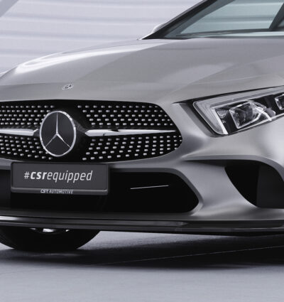 Lame de parechoc avant pour Mercedes-Benz CLS (C257) toutes carrosseries (depuis 2018) - Fabriqué en ABS (6 finitions au choix)