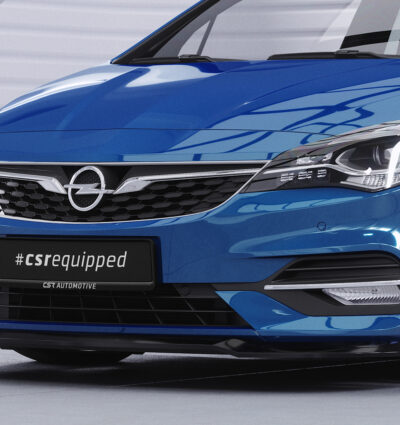 Lame de parechoc avant pour Opel Astra K hatchback / Sports Tourer (facelift) (2019-2021) - Fabriqué en ABS (6 finitions au choix)