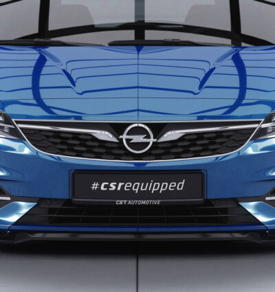 Lame de parechoc avant pour Opel Astra K hatchback / Sports Tourer (facelift) (2019-2021) - Fabriqué en ABS (6 finitions au choix)