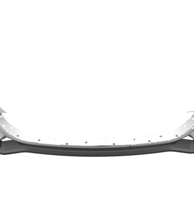 Lame de parechoc avant pour BMW Série 5 E60 / E61 avec Pack M (06/2003-05/2010) - Fabriqué en ABS (6 finitions au choix)
