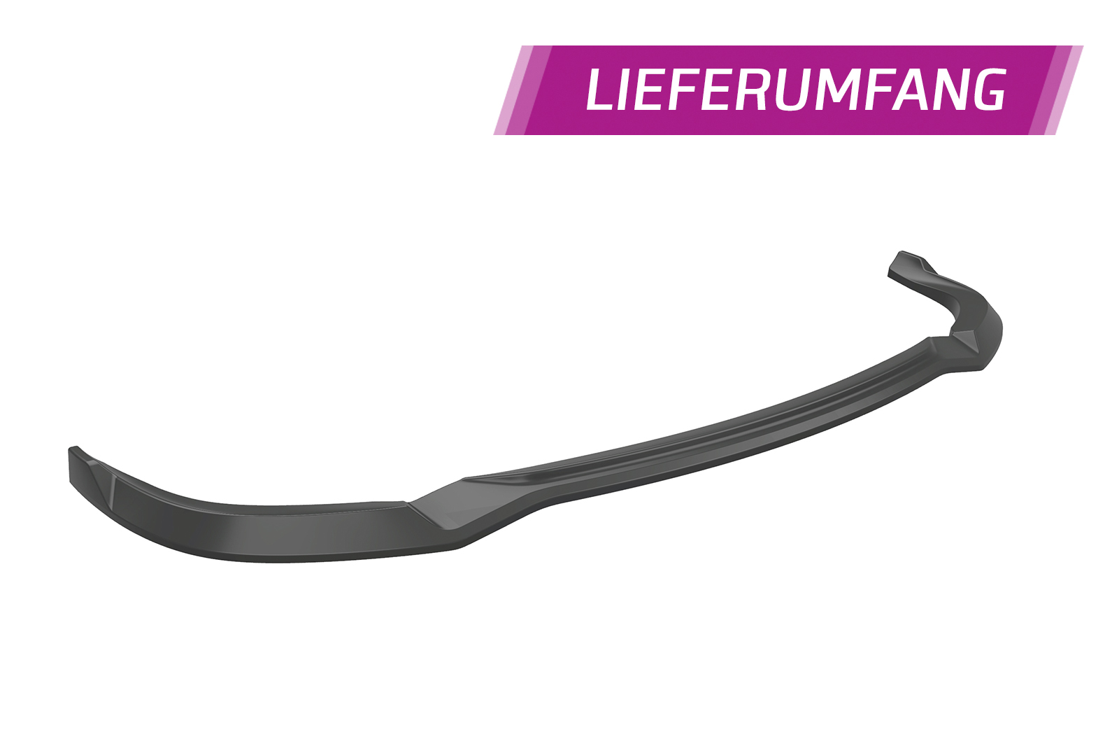 Lame de parechoc avant pour BMW Série 5 E60 / E61 avec Pack M (06/2003-05/2010) - Fabriqué en ABS (6 finitions au choix)