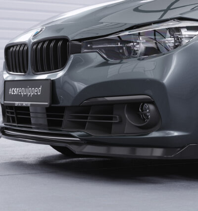 Lame de parechoc avant pour BMW Série 3 F30 / F31 facelift (07/2015-2019) - Fabriqué en ABS (6 finitions au choix)