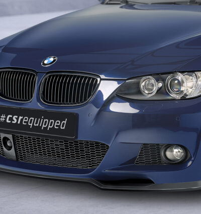 Lame de parechoc avant pour BMW Série 3 E92 / E93 Pack M (préfacelift) (06/2006-03/2010) - Fabriqué en ABS (6 finitions au choix)