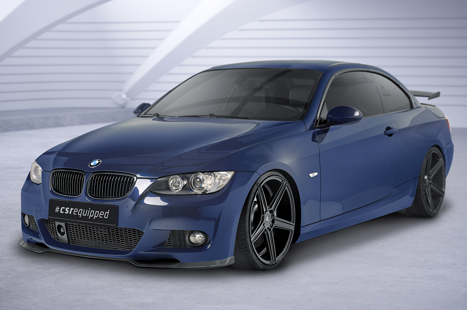 Lame de parechoc avant pour BMW Série 3 E92 / E93 Pack M (préfacelift) (06/2006-03/2010) - Fabriqué en ABS (6 finitions au choix)