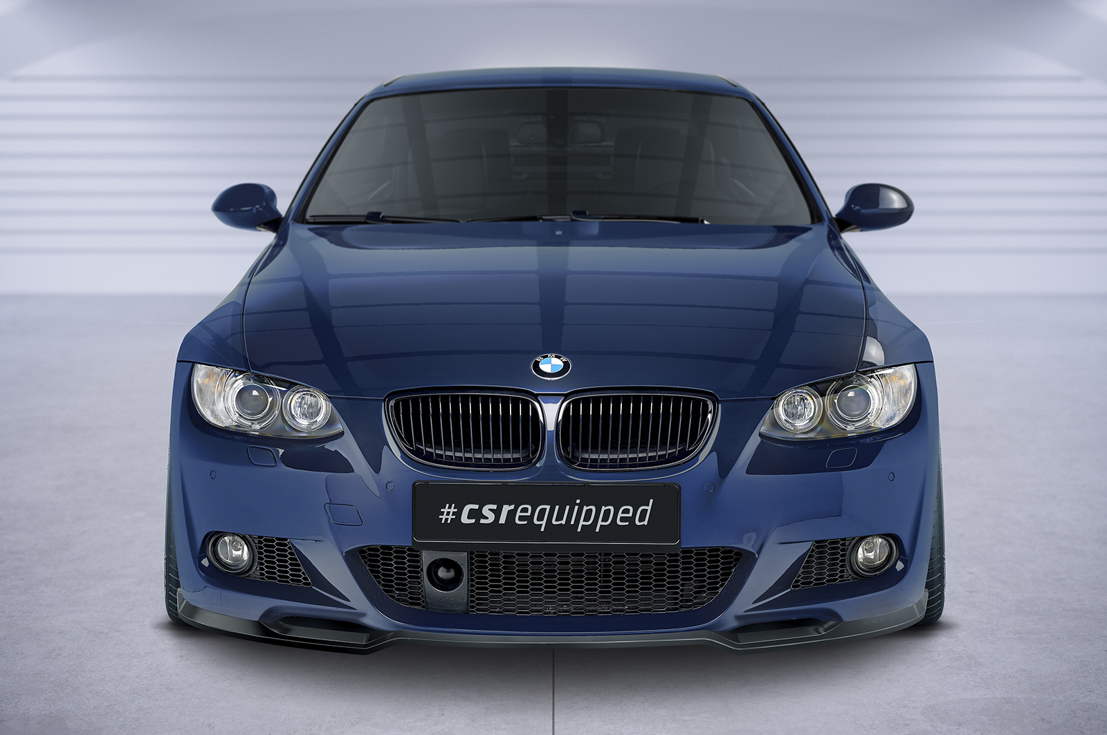 Lame de parechoc avant pour BMW Série 3 E92 / E93 Pack M (préfacelift) (06/2006-03/2010) - Fabriqué en ABS (6 finitions au choix)