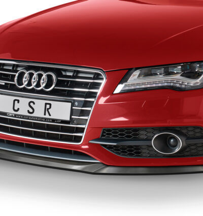 Lame de parechoc avant pour Audi S7 C7 (Typ 4G) toutes carrosseries (préfacelift) (2012-2014) - Fabriqué en ABS (6 finitions au choix)